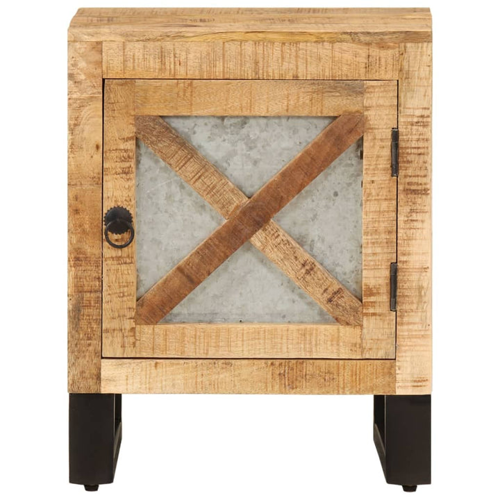 sengebord 40x30x50 cm massivt mangotræ