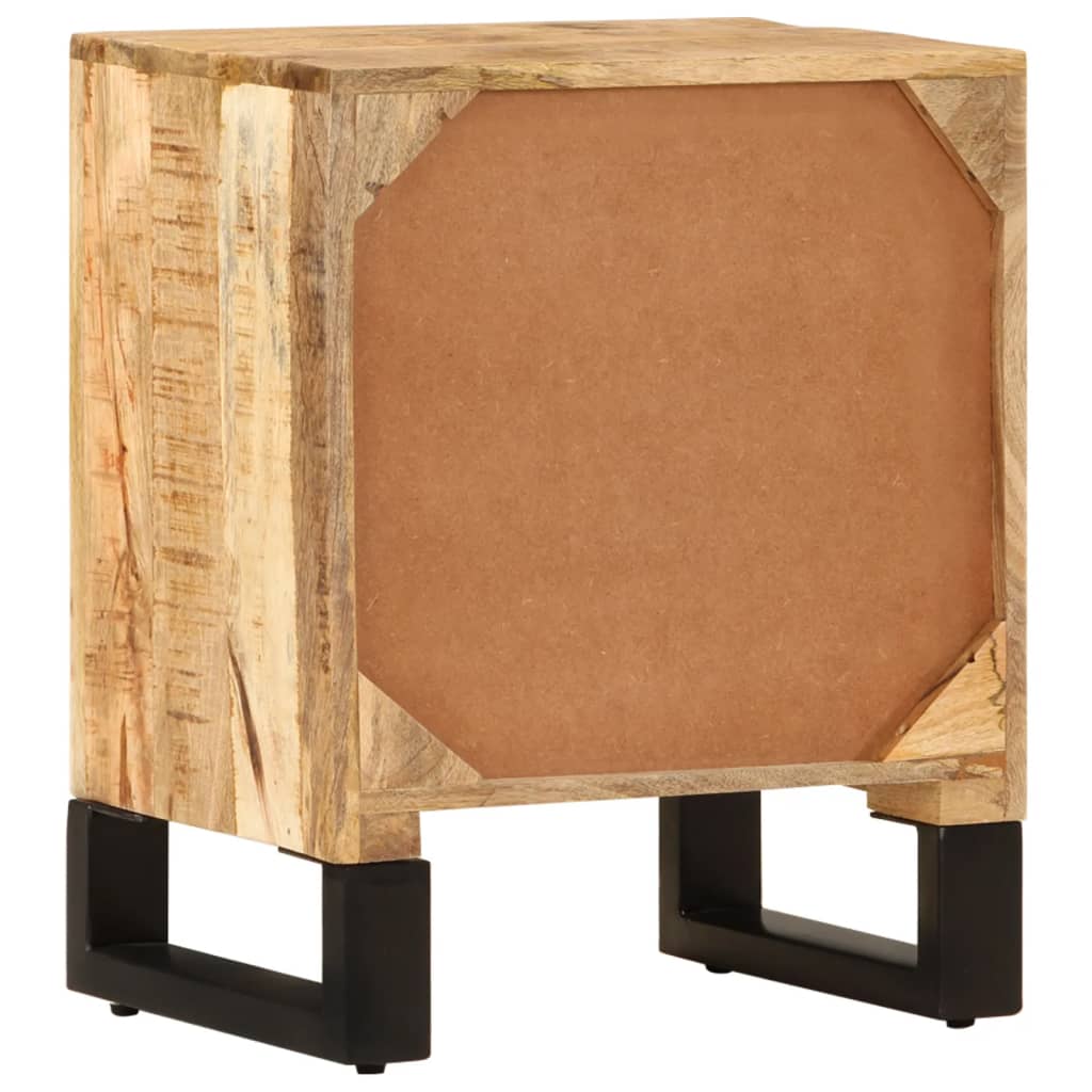 sengebord 40x30x50 cm massivt mangotræ