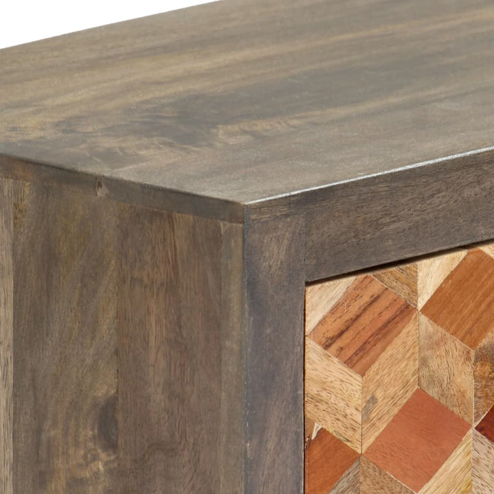 tv-skab 120x30x40 cm massivt genbrugstræ