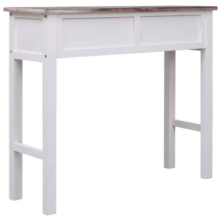 konsolbord 90 x 30 x 77 cm  træ brun