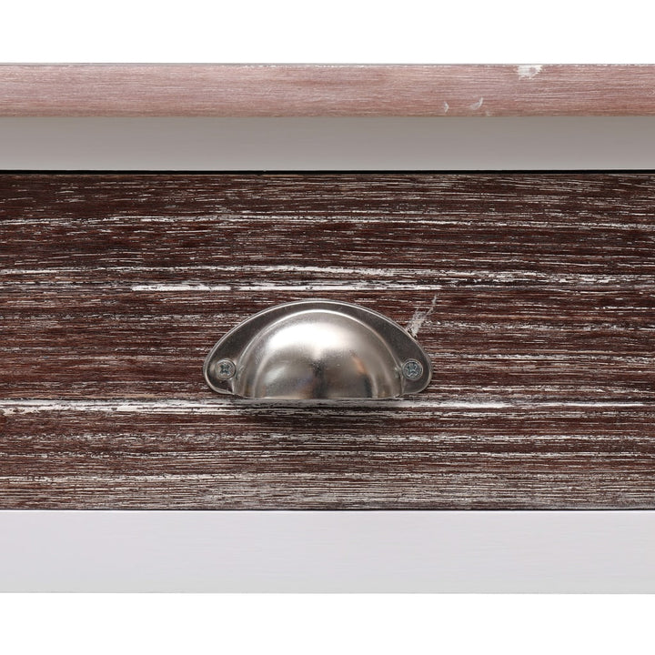 konsolbord 90 x 30 x 77 cm  træ brun