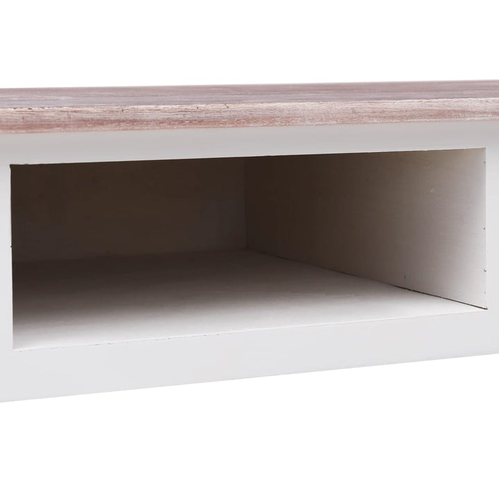skrivebord 110 x 45 x 76 cm træ brun