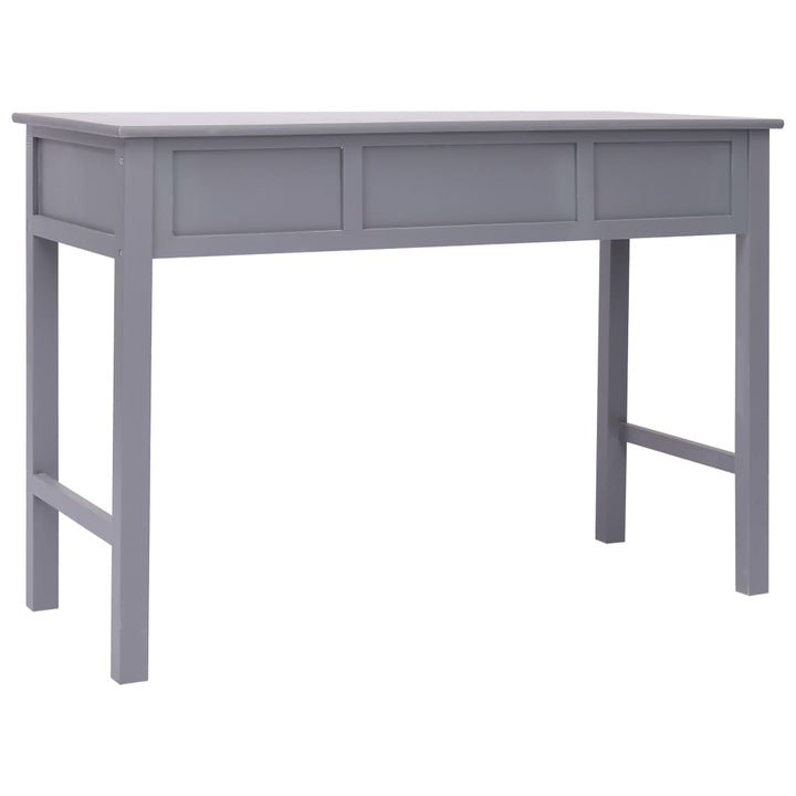 skrivebord 110 x 45 x 76 cm træ grå