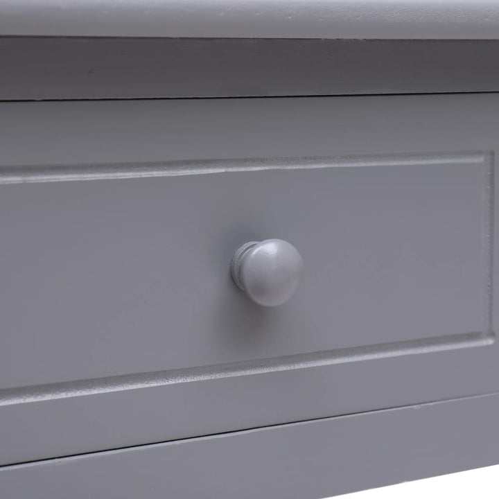 skrivebord 110 x 45 x 76 cm træ grå