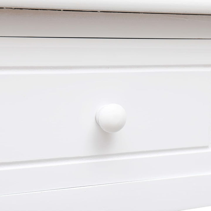 skrivebord 110 x 45 x 76 cm træ hvid