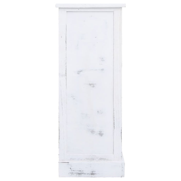 kommode 60x30x75 cm træ hvid