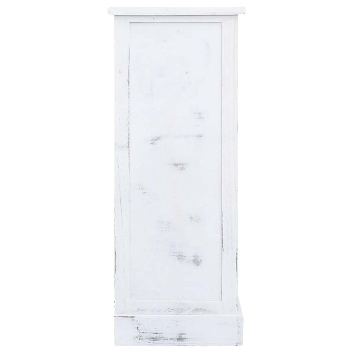 kommode 60x30x75 cm træ hvid