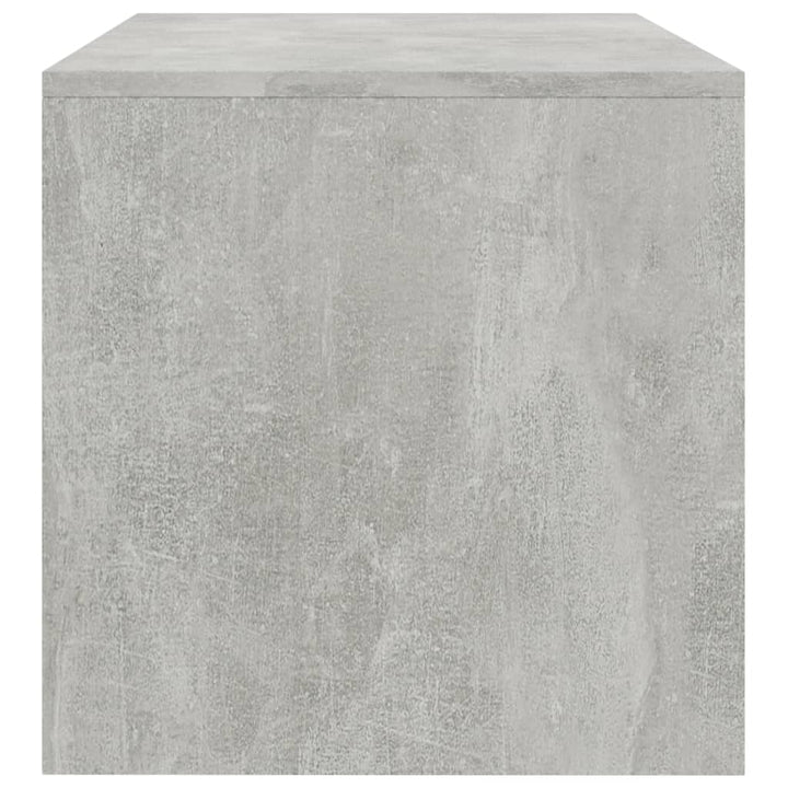 tv-bord 120x40x40 cm konstrueret træ betongrå