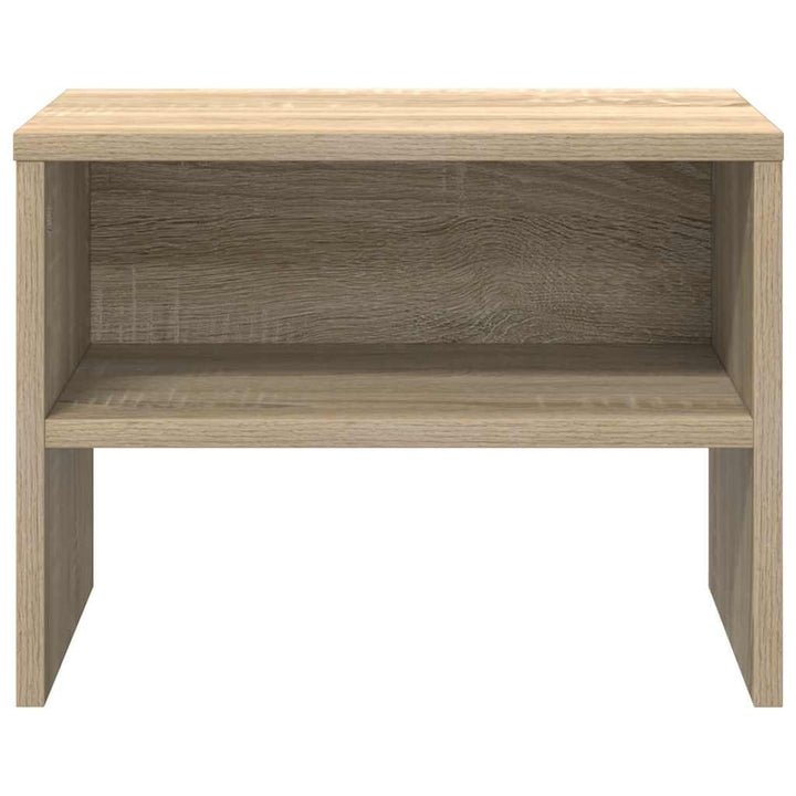 sengebord 40x30x30 cm konstrueret træ Sonoma-eg