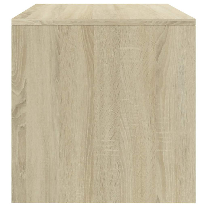 sengeborde 2 stk. 40x30x30 cm konstrueret træ Sonoma-eg