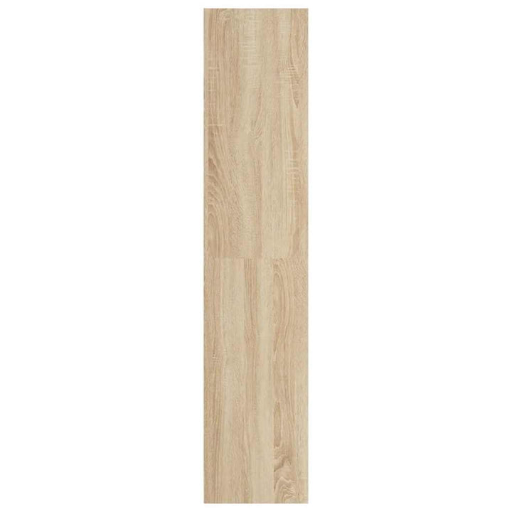 bogreol/tv-bord 36x30x143 cm konstrueret træ Sonoma-eg