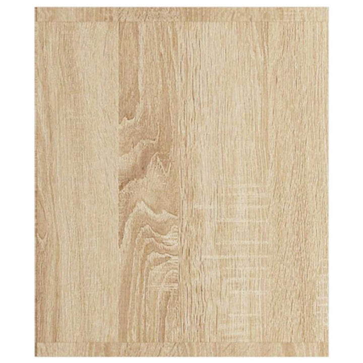 bogreol/tv-bord 36x30x143 cm konstrueret træ Sonoma-eg