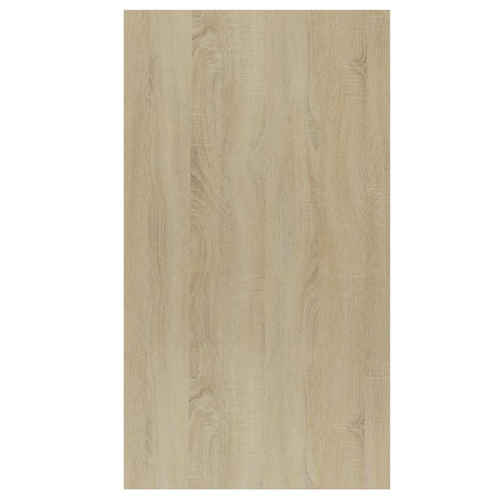 bogreol/skænk 50x25x80 cm konstrueret træ sonoma-eg
