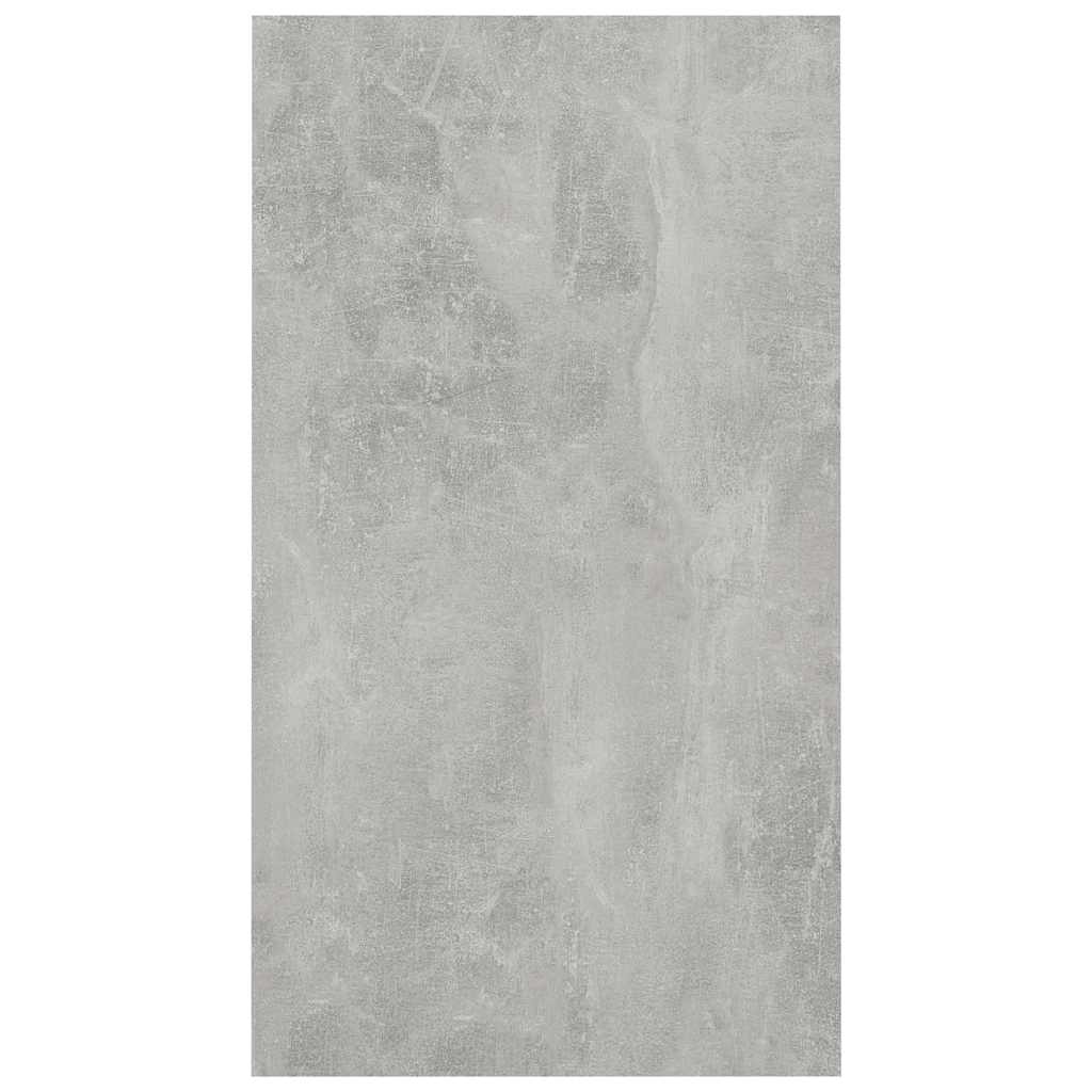 bogreol/skænk 50x25x80 cm konstrueret træ Betongrå