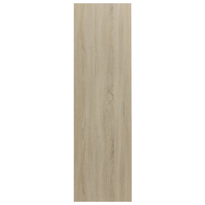 bogreol 97,5x29,5x100 cm konstrueret træ sonoma-eg