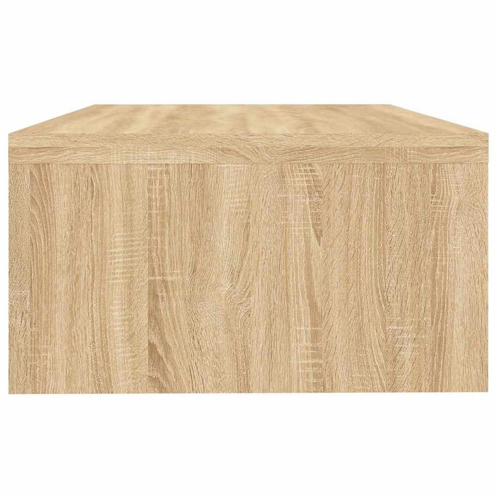 skærmstander 42x24x13 cm konstrueret træ sonoma-eg
