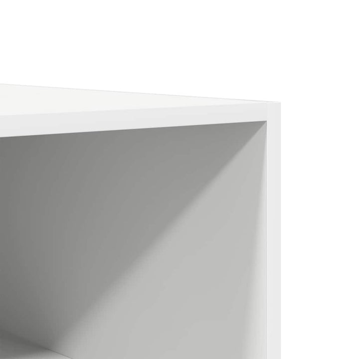 klædeskab 100x50x200 cm konstrueret træ hvid