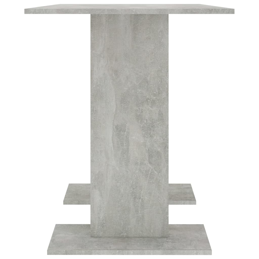 spisebord 110x60x75 cm konstrueret træ betongrå