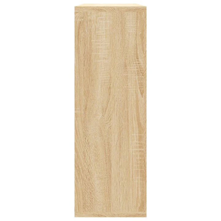 væghylder 104x20x58,5 cm konstrueret træ sonoma-eg