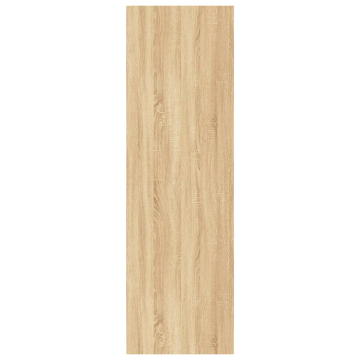 bogreol/skænk 66x30x98 cm konstrueret træ sonoma-eg