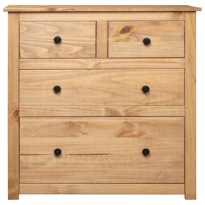 skænk Panama-serien 80x40x83 cm massivt fyrretræ