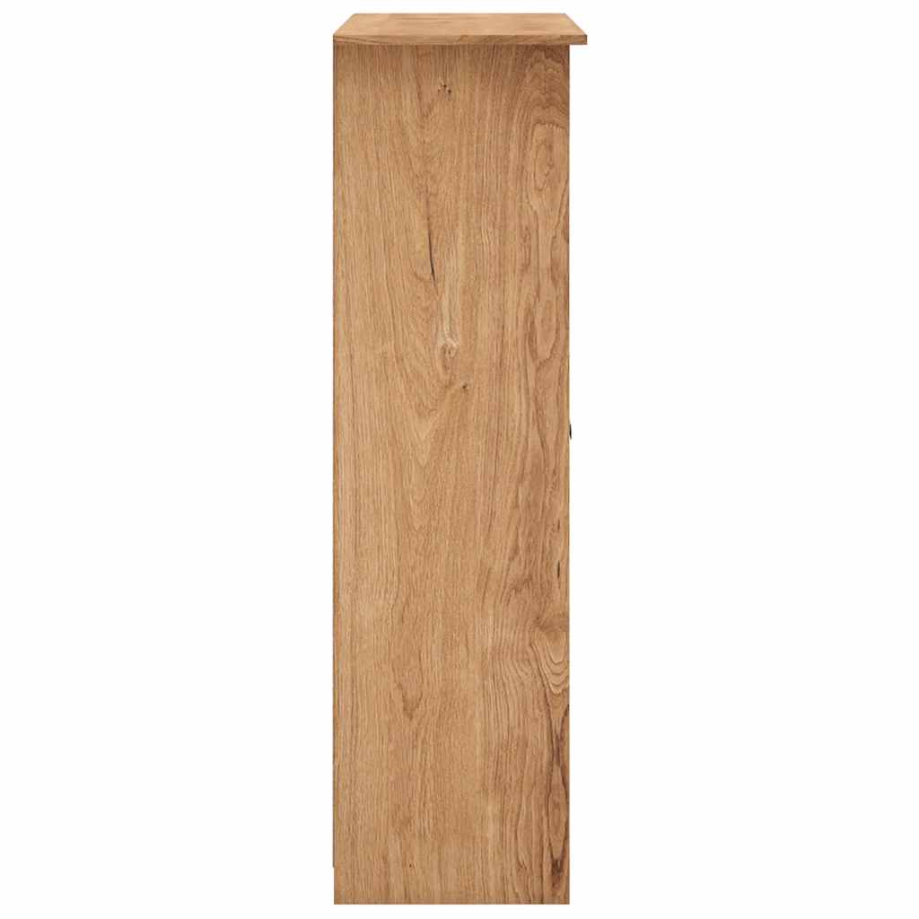 klædeskab med 3 låger 118 x 50 x 171,5 cm fyrretræ Panama