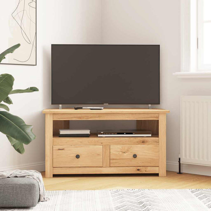 tv-skænk 93 x 49 x 49 cm massivt fyrretræ Panama