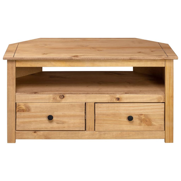tv-skænk 93 x 49 x 49 cm massivt fyrretræ Panama
