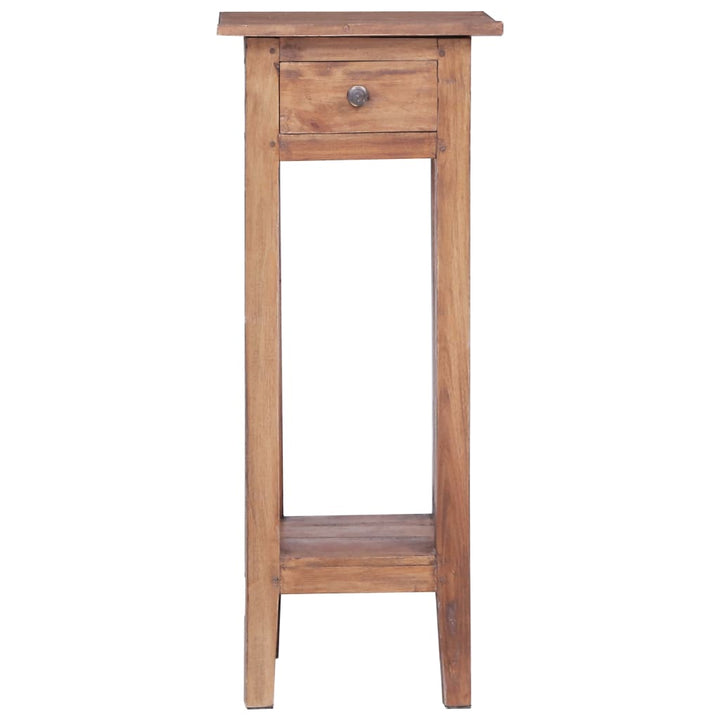 plantebord 30x30x75 cm massivt mahognitræ