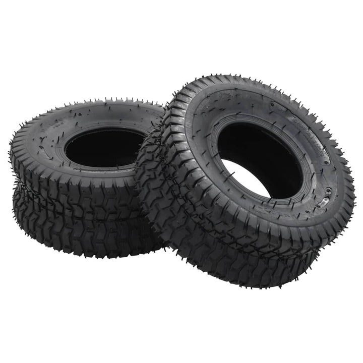 trillebørsdæk 2 stk. 15 x 6.00-6 4PR gummi