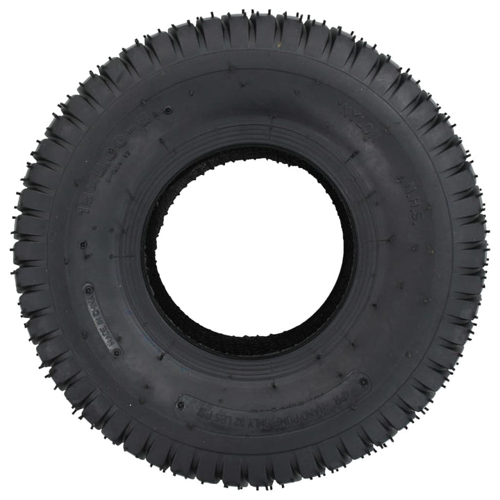 trillebørsdæk 2 stk. 15 x 6.00-6 4PR gummi