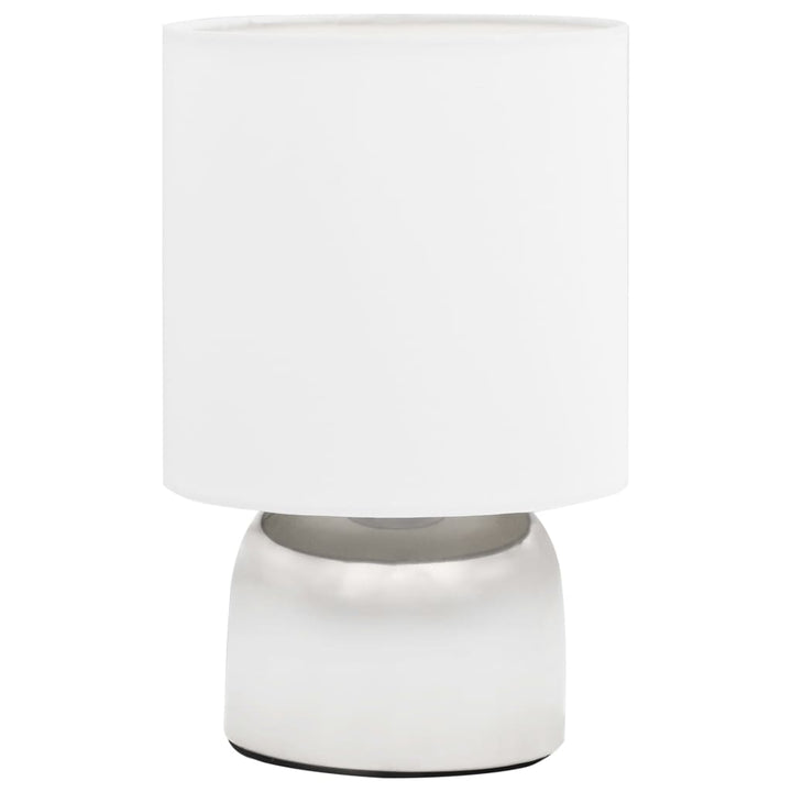bordlamper 2 stk. touch-knap E14 hvid