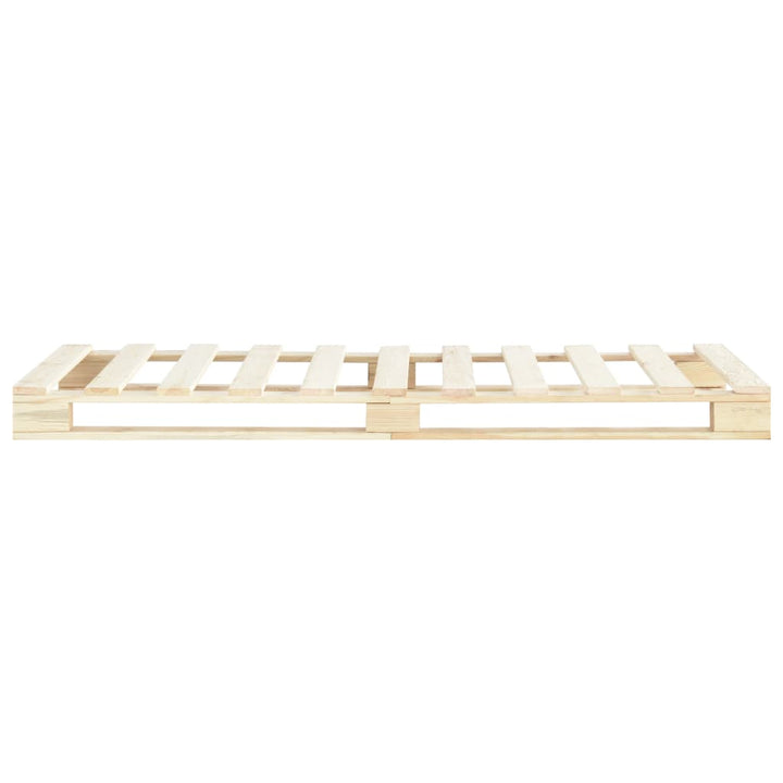 Pallesengestel massivt fyrretræ 100 x 200 cm