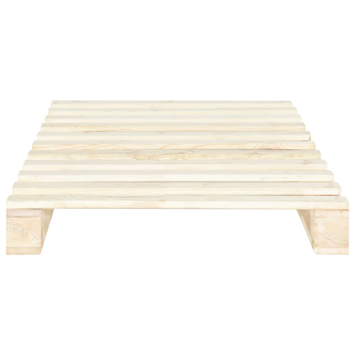 Pallesengestel massivt fyrretræ 100 x 200 cm