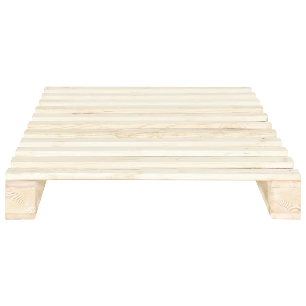 Pallesengestel massivt fyrretræ 100 x 200 cm
