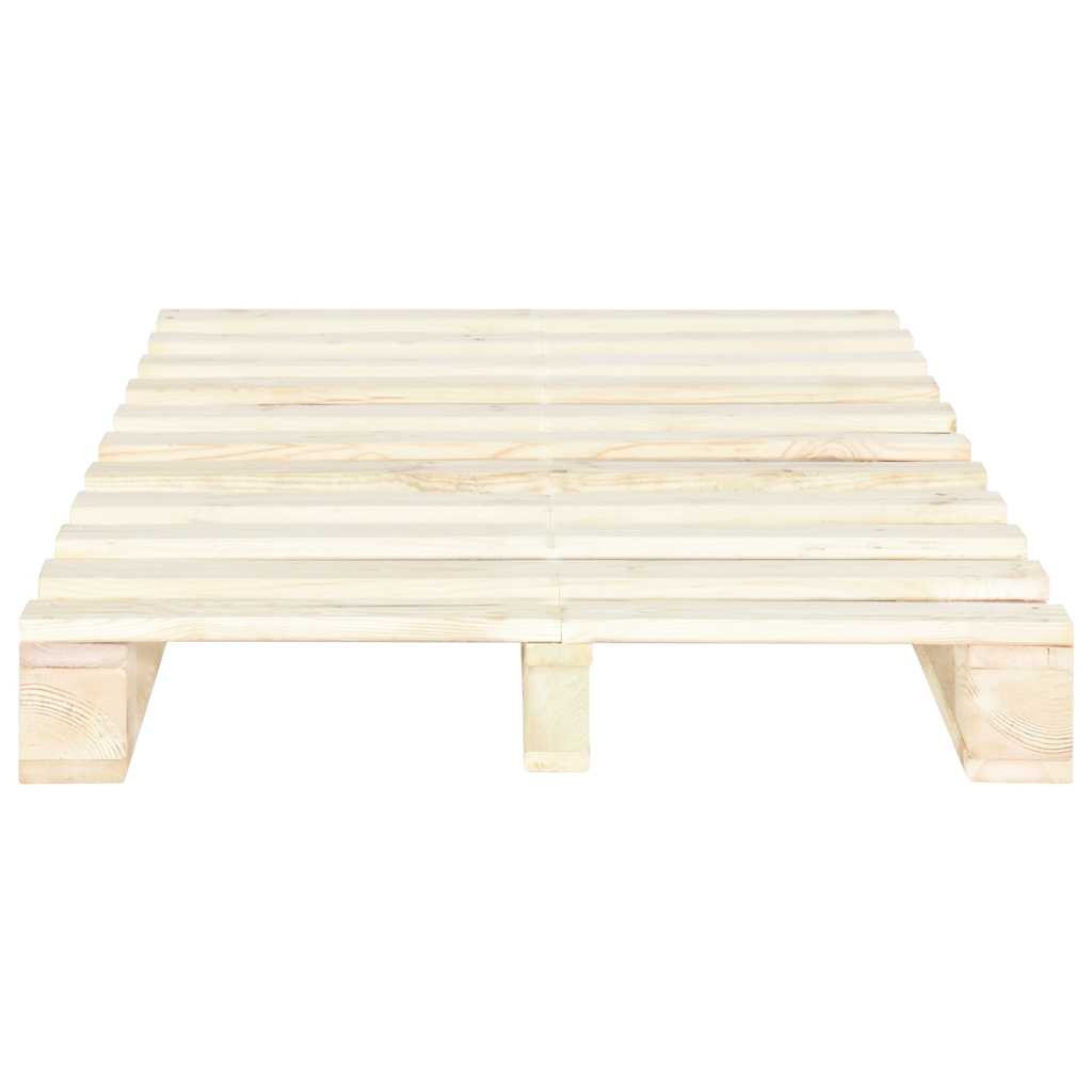 palleseng massivt fyrretræ 120 x 200 cm