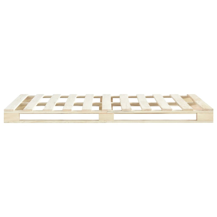 Pallesengestel 160x200 cm massivt fyrretræ