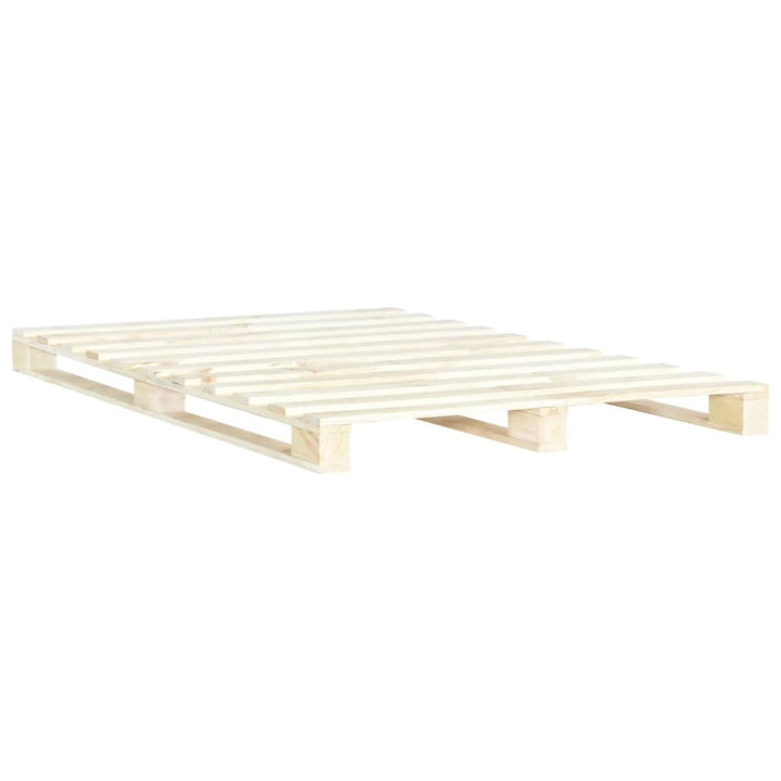palleseng massivt fyrretræ 180 x 200 cm