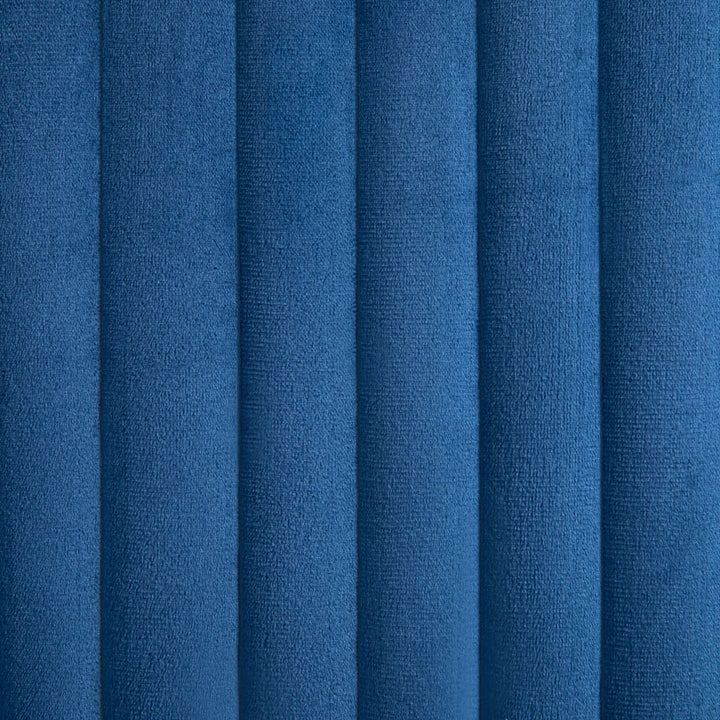 spisebordsstole 4 stk. velour blå