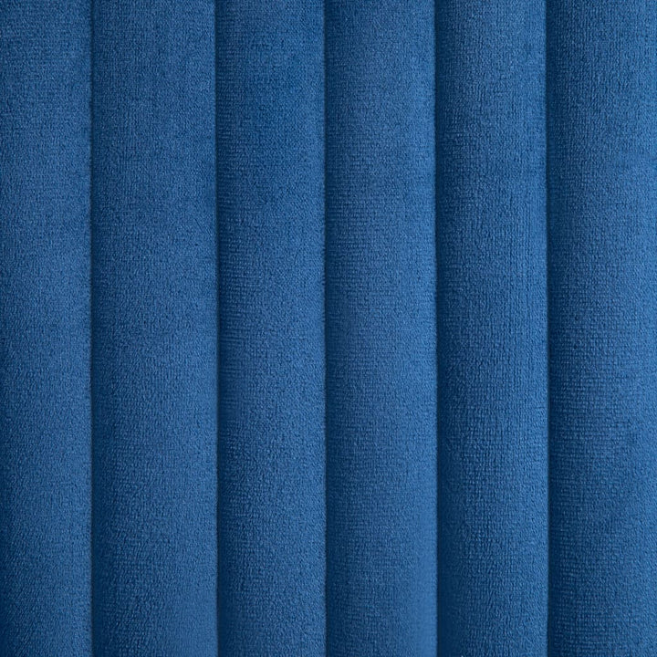 spisebordsstole 6 stk. velour blå