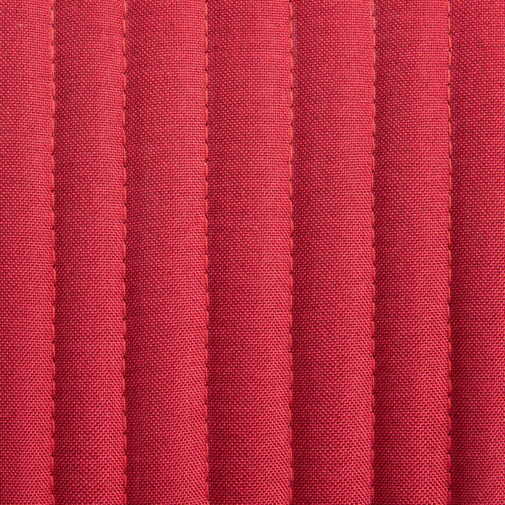 spisebordsstole 6 stk. stof vinrød