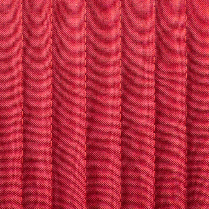 spisebordsstole 6 stk. stof vinrød
