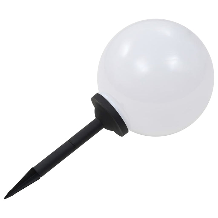 soldrevne udendørslamper LED 4 stk. 30 cm rund RGB
