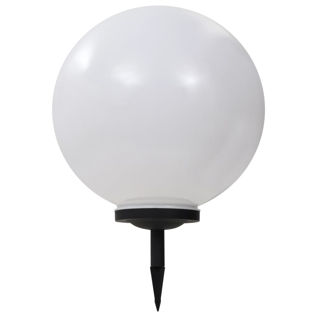soldrevne udendørslamper LED 2 stk. 40 cm rund RGB