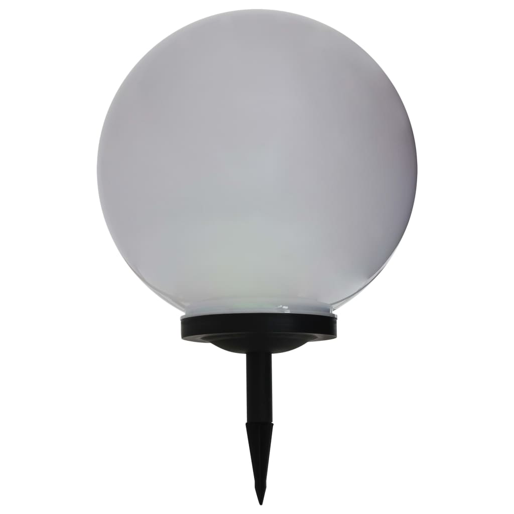 soldrevne udendørslamper LED 2 stk. 40 cm rund RGB