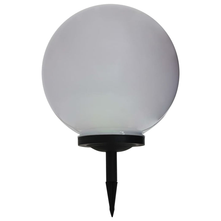 soldrevne udendørslamper LED 2 stk. 40 cm rund RGB