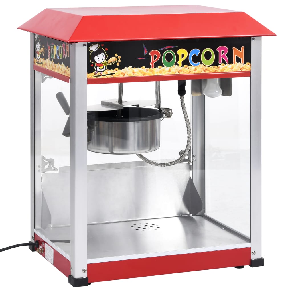popcornmaskine med teflongryde 1400 W