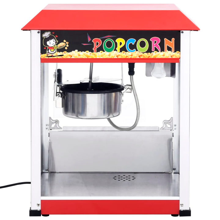popcornmaskine med teflongryde 1400 W