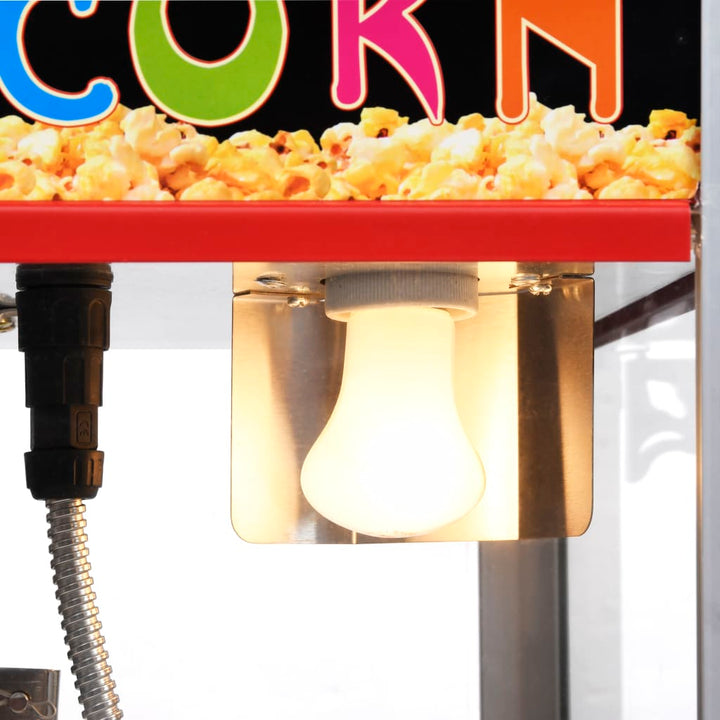 popcornmaskine med teflongryde 1400 W