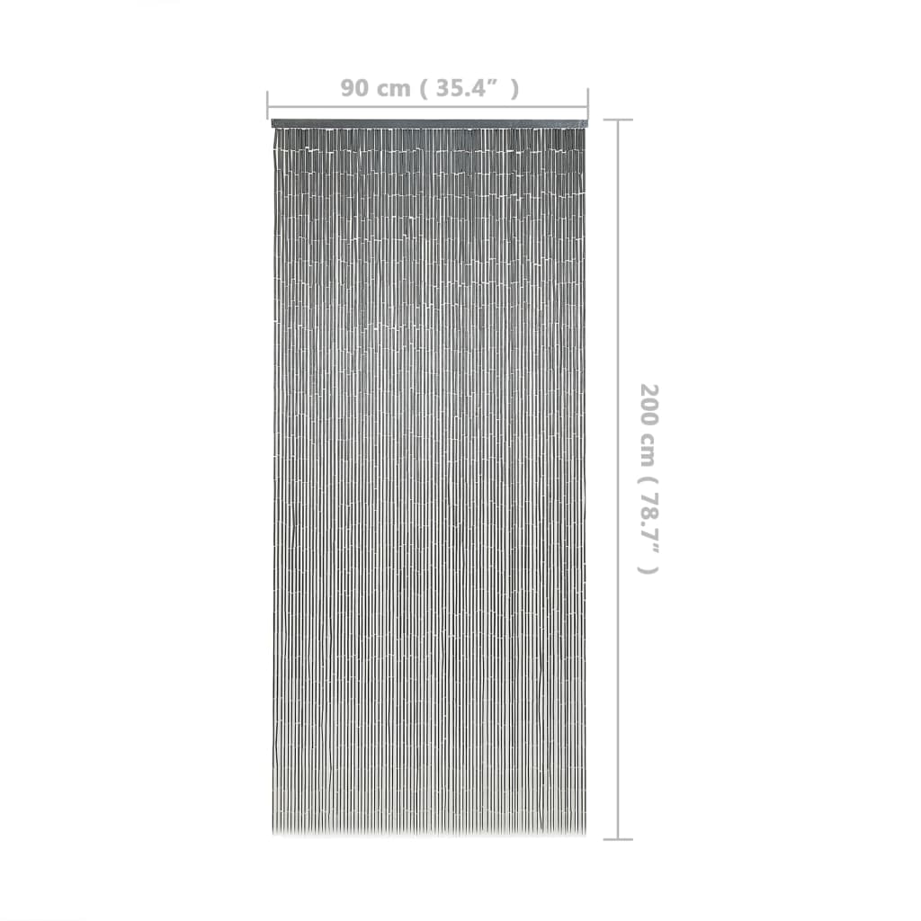 insektgardin 90 x 200 cm bambus